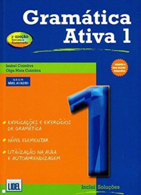 Gramatica Ativa 1 - Portuguese course with audio download - A1/A2/B1