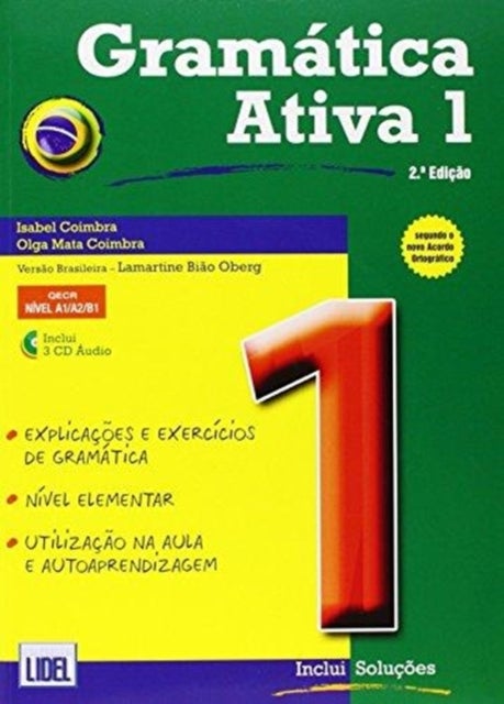 Gramatica Ativa 1 - Brazilian Portuguese course - with audio download - A1/A2/B1