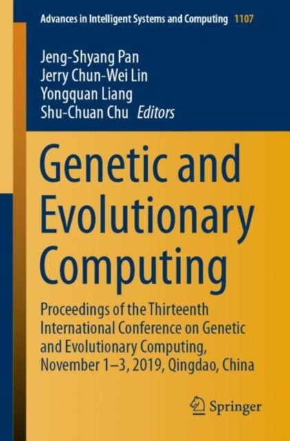 Genetic and Evolutionary Computing - Proceedings of the Thirteenth International Conference on Genetic and Evolutionary Computing, November 1–3, 2019, Qingdao, China