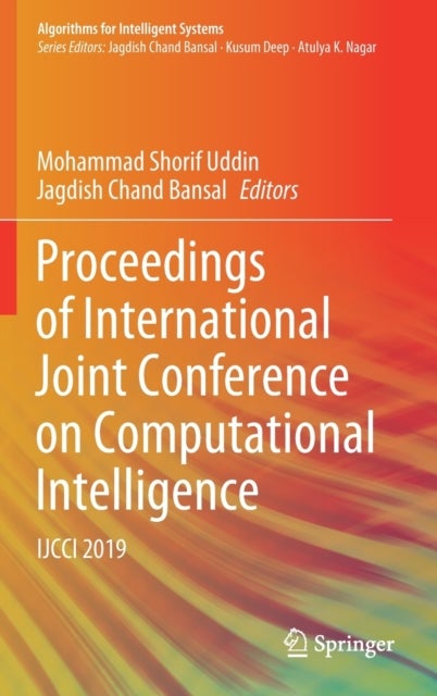 Proceedings of International Joint Conference on Computational Intelligence - IJCCI 2019