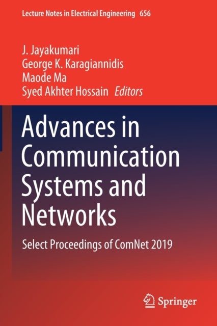 Advances in Communication Systems and Networks - Select Proceedings of ComNet 2019