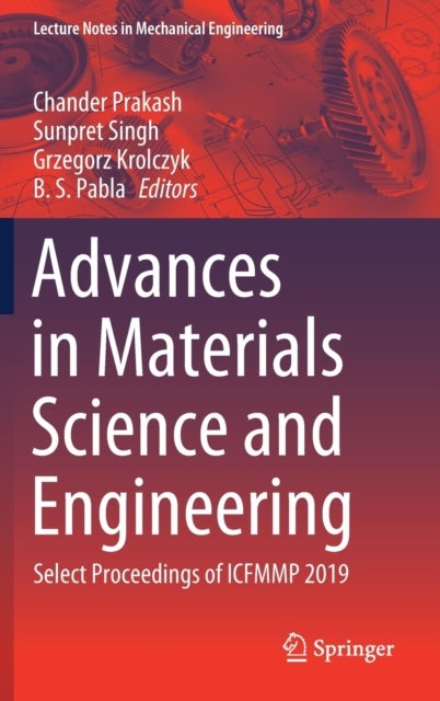 Advances in Materials Science and Engineering - Select Proceedings of ICFMMP 2019