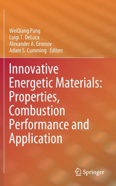 Innovative Energetic Materials: Properties, Combustion Performance and Application