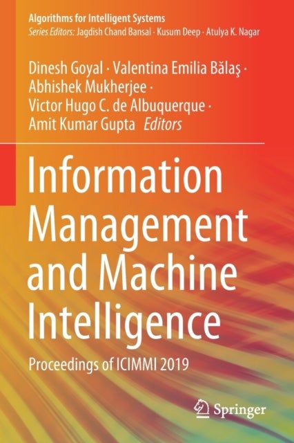 Information Management and Machine Intelligence - Proceedings of ICIMMI 2019