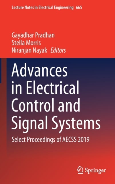 Advances in Electrical Control and Signal Systems - Select Proceedings of AECSS 2019