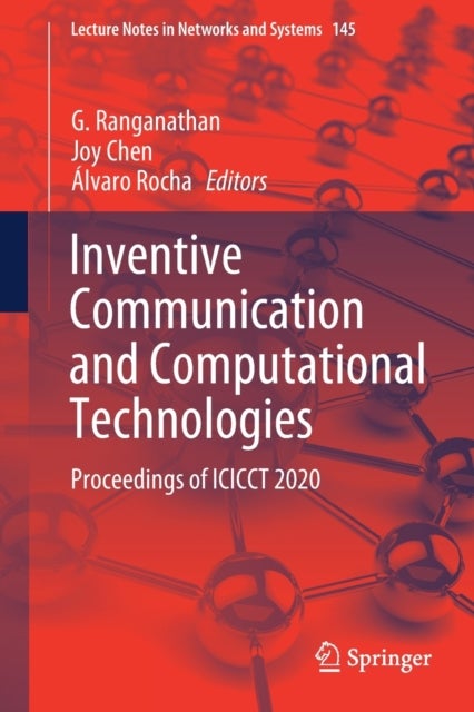 Inventive Communication and Computational Technologies - Proceedings of ICICCT 2020