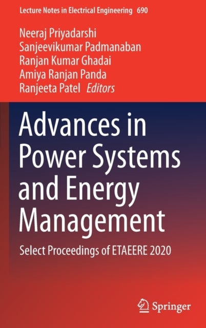 Advances in Power Systems and Energy Management - Select Proceedings of ETAEERE 2020
