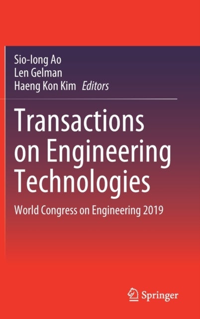 Transactions on Engineering Technologies - World Congress on Engineering 2019