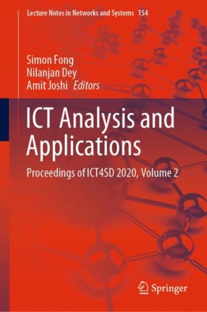 ICT Analysis and Applications - Proceedings of ICT4SD 2020, Volume 2
