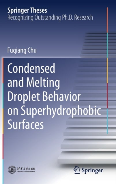 Condensed and Melting Droplet Behavior on Superhydrophobic Surfaces