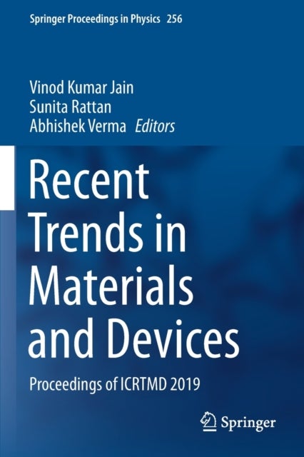 Recent Trends in Materials and Devices - Proceedings of ICRTMD 2019