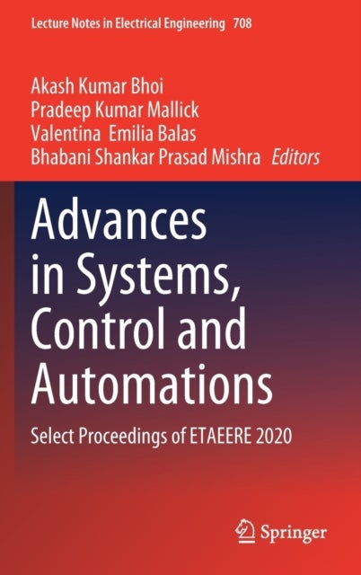Advances in Systems, Control and Automations - Select Proceedings of ETAEERE 2020