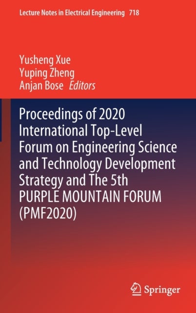 Proceedings of 2020 International Top-Level Forum on Engineering Science and Technology Development