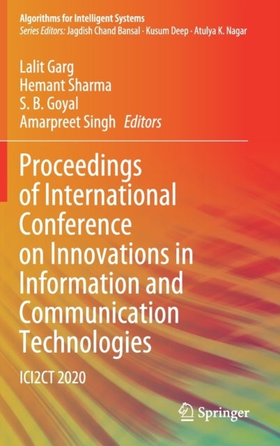 Proceedings of International Conference on Innovations in Information and Communication Technologies - ICI2CT 2020