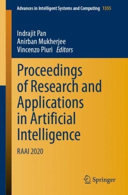 Proceedings of Research and Applications in Artificial Intelligence - RAAI 2020