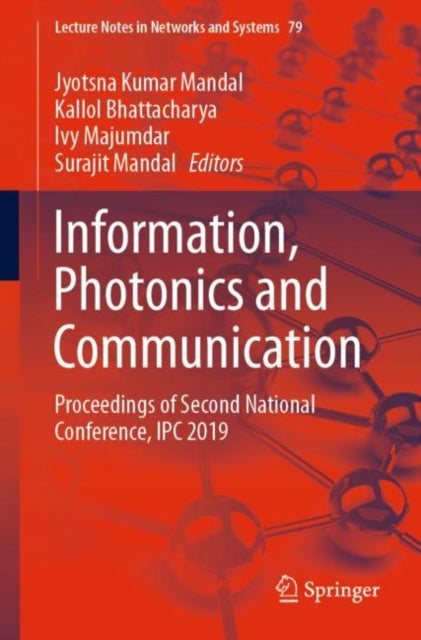 Information, Photonics and Communication - Proceedings of Second National Conference, IPC 2019