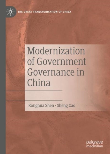 Modernization of Government Governance in China