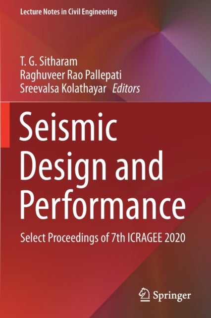 Seismic Design and Performance - Select Proceedings of 7th ICRAGEE 2020