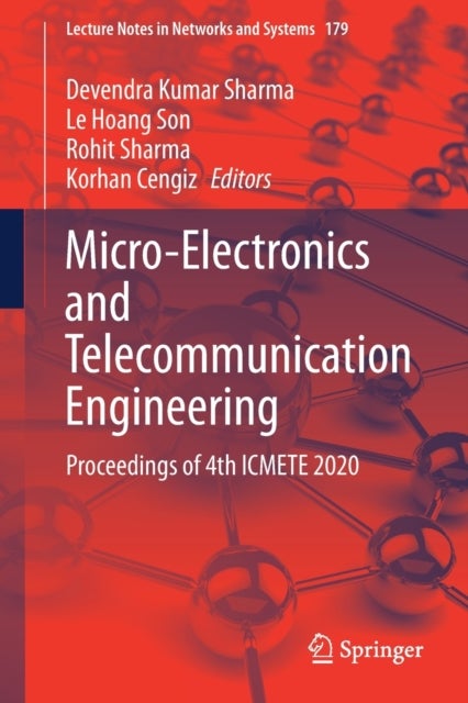 Micro-Electronics and Telecommunication Engineering - Proceedings of 4th ICMETE 2020