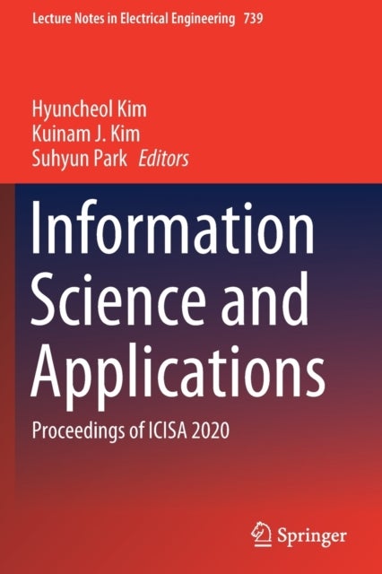 Information Science and Applications - Proceedings of ICISA 2020