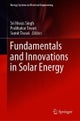 Fundamentals and Innovations in Solar Energy