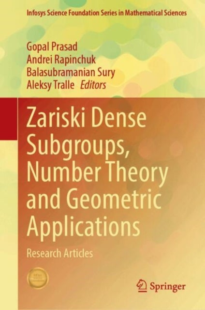 Zariski Dense Subgroups, Number Theory and Geometric Applications - Research Articles