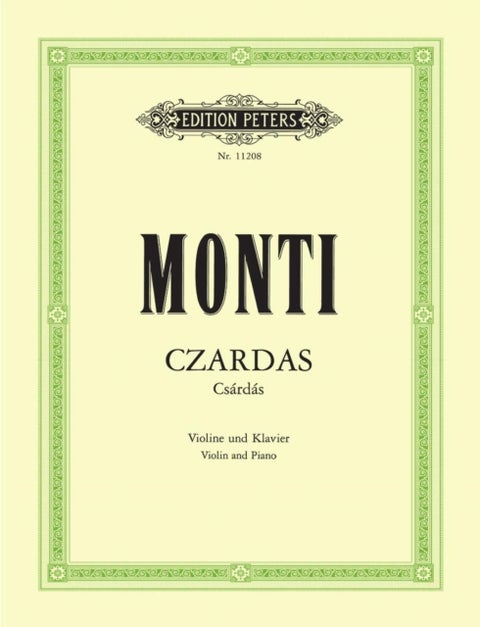 Czardas (for Violin and Piano)
