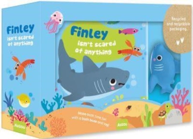 Finley Isn't Scared of Anything - My First Bath Book & Toy