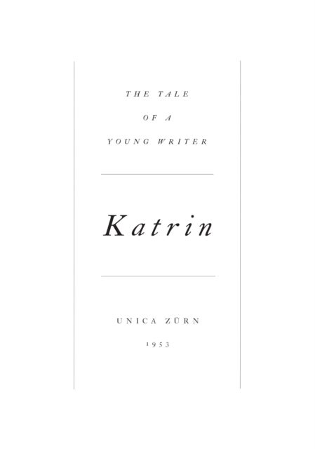 Katrin: The Tale of a Young Writer