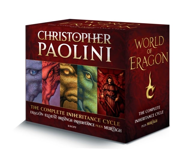 World of Eragon 5-Book Paperback Boxed Set - Eragon; Eldest; Brisingr; Inheritance; Murtagh