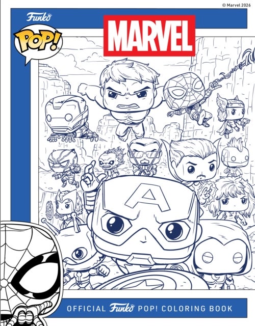 Marvel:&nbsp;The Official Avengers Funko POP! Coloring Book