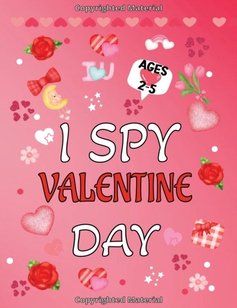I Spy Valentine's Day Book - For Kids Ages 2-5