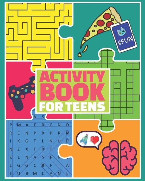 Activity Book for Teens - Puzzle Book and Brain Teasers for Teenagers