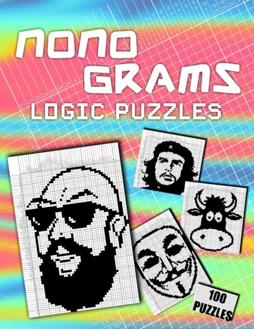 Nonograms Hanjie Puzzle Book For Adults - 100 Challenging Picross Puzzles Easy To Hard Japanese Crosswords Griddlers Paint By Numbers Picture Cross Pixel Logic Puzzle Brain Teaser