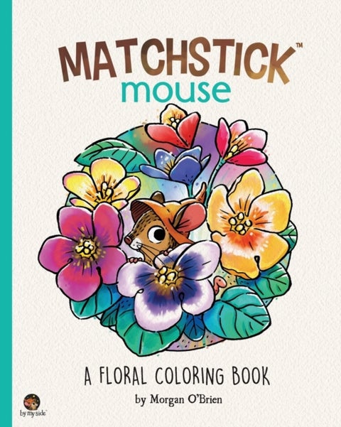 Matchstick Mouse - A Floral Coloring Book