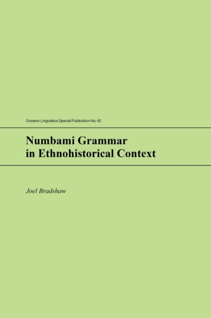 Numbami Grammar - In Ethnohistorical Context