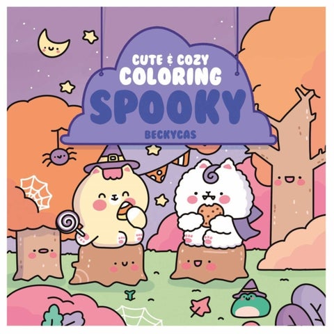 Cute & Cozy Coloring - Spooky
