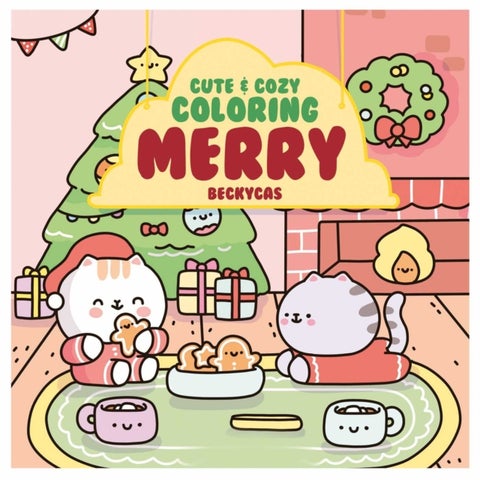 Cute & Cozy Coloring - Merry