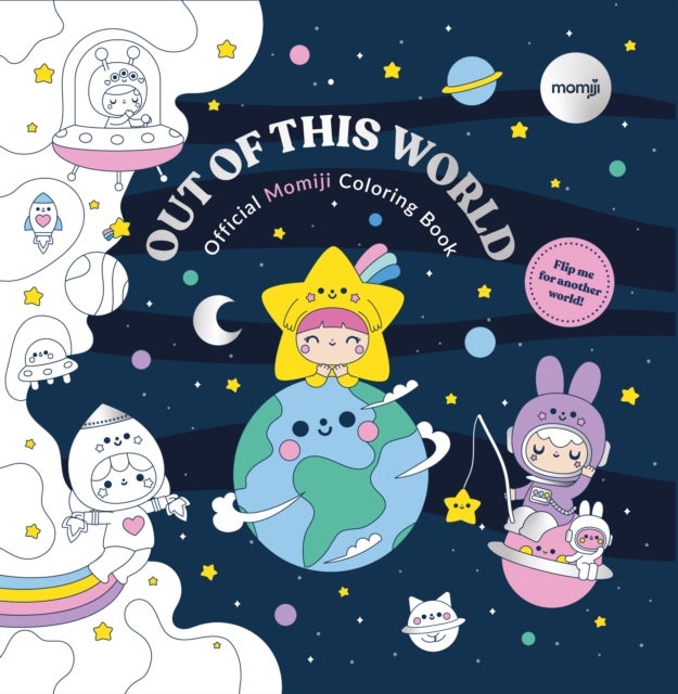 Official Momiji Coloring Book - 2-in-1 Kawaii Art Book Featuring Cute Collectible Characters and Cozy Affirmations for Relaxation and Display