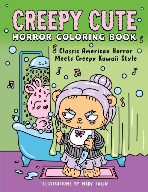 Creepy Cute Horror Coloring Book - The Perfect Halloween Colouring Book for Horror Movie Fans