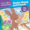 Magic Paper Coloring Book: Easter Bunny and Friends