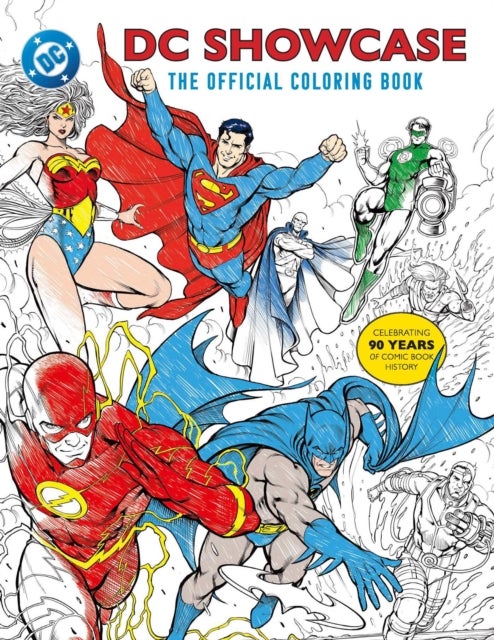 DC Showcase - The Official Coloring Book