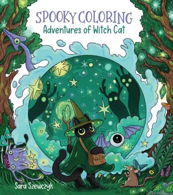 Spooky Coloring - Adventures of Witch Cat