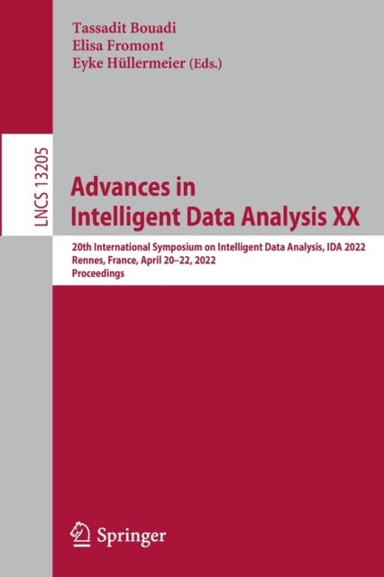 Advances in Intelligent Data Analysis XX - 20th International Symposium on Intelligent Data Analysis, IDA 2022, Rennes, France, April 20–22, 2022, Proceedings