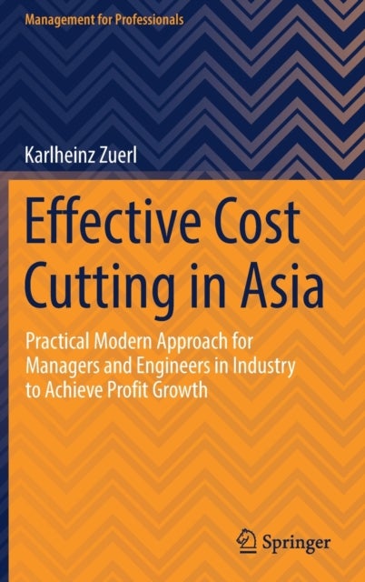 Effective Cost Cutting in Asia - Practical Modern Approach for Managers and Engineers in Industry to Achieve Profit Growth