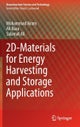 2D-Materials for Energy Harvesting and Storage Applications