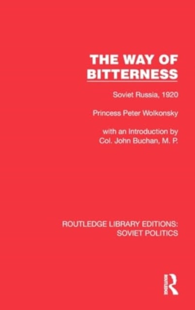 The Way of Bitterness - Soviet Russia, 1920