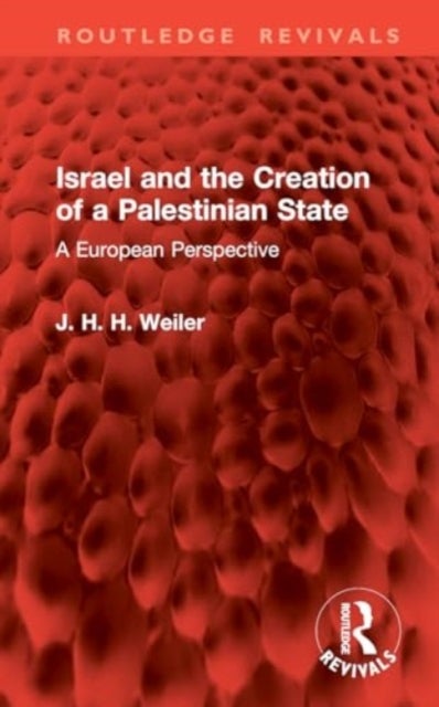 Israel and the Creation of a Palestinian State - A European Perspective