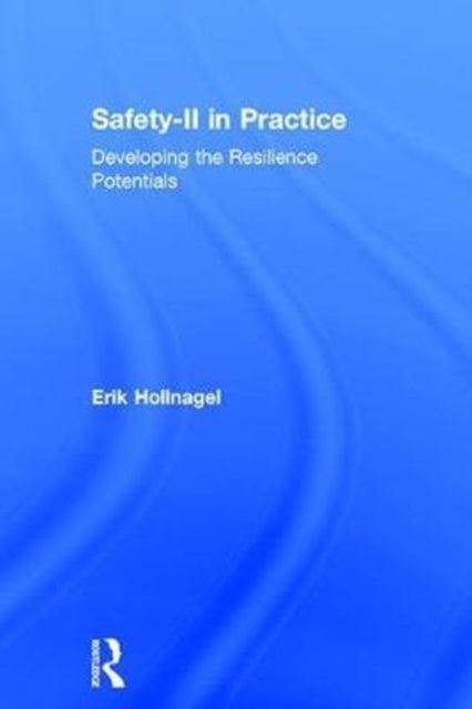 Safety-II in Practice - Developing the Resilience Potentials