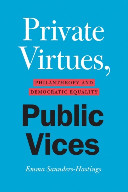 Private Virtues, Public Vices - Philanthropy and Democratic Equality